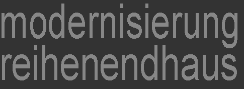 modernisierung reihenendhaus siegen