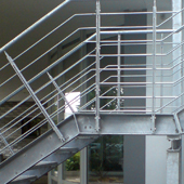 Siegen AFP Fluchttreppe